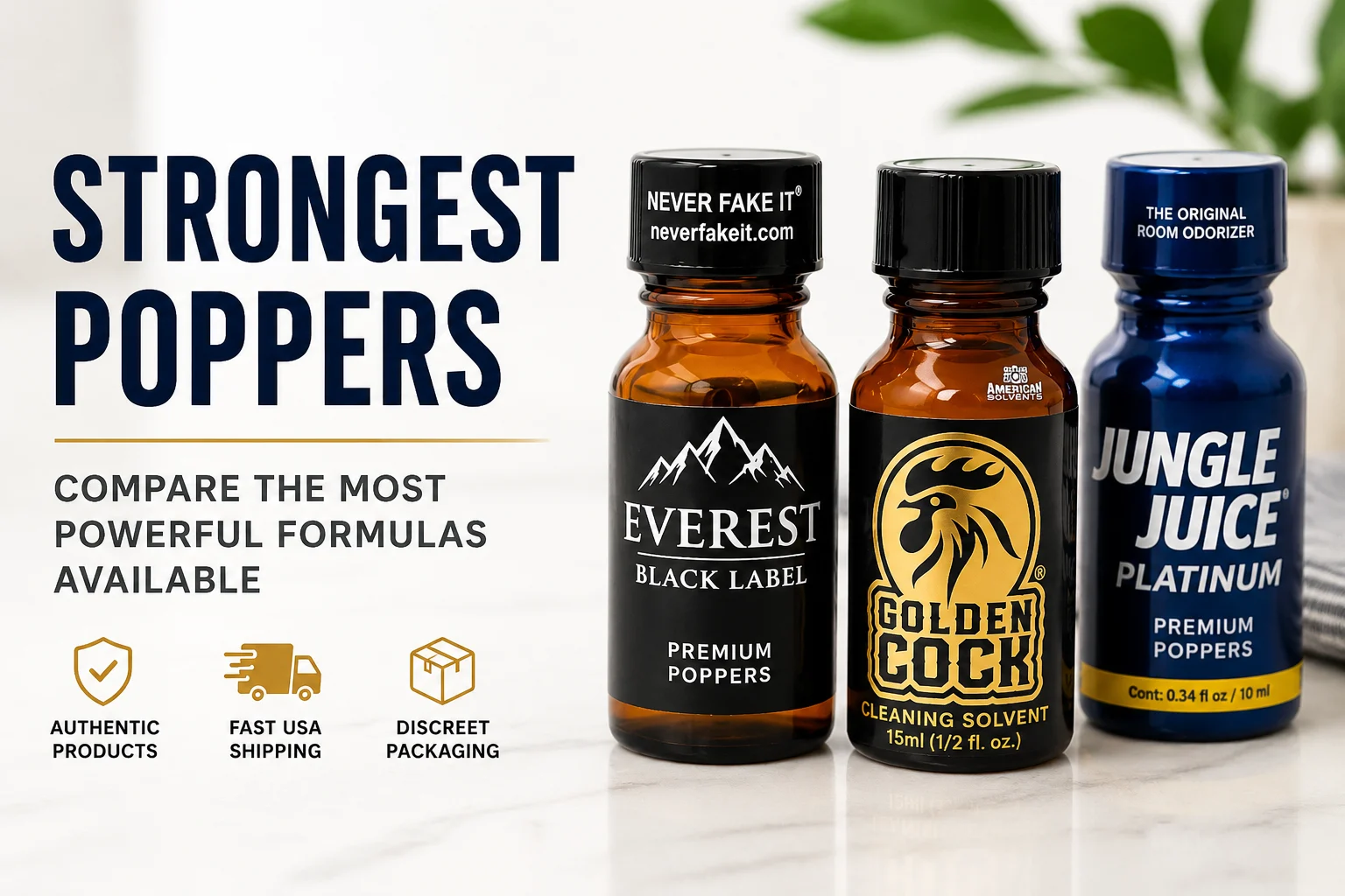 Strongest Poppers